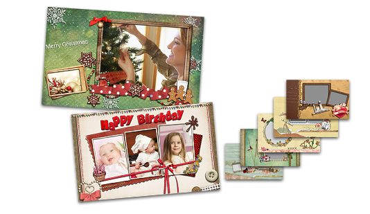 Select your templates in Ephnic Photo Collage for Mac